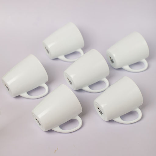 Кружка325мл WHITE стеклокер. арт. PO-280T/280 (115708)