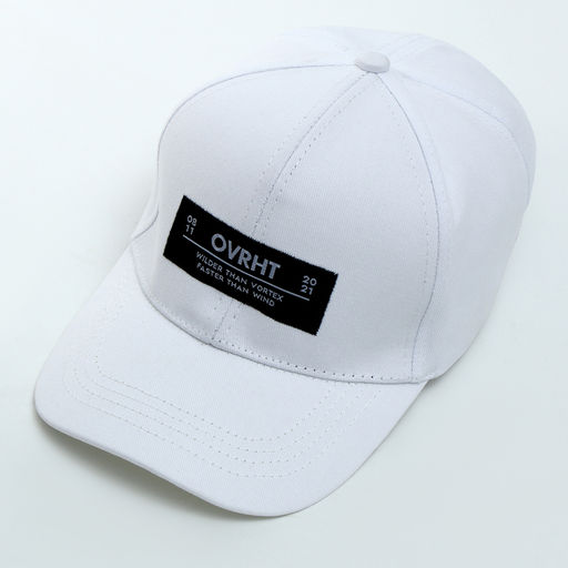 Кепка детская для мальчика для девочки OVRHT, цвет белый, р-р 52-54, 5-7 лет