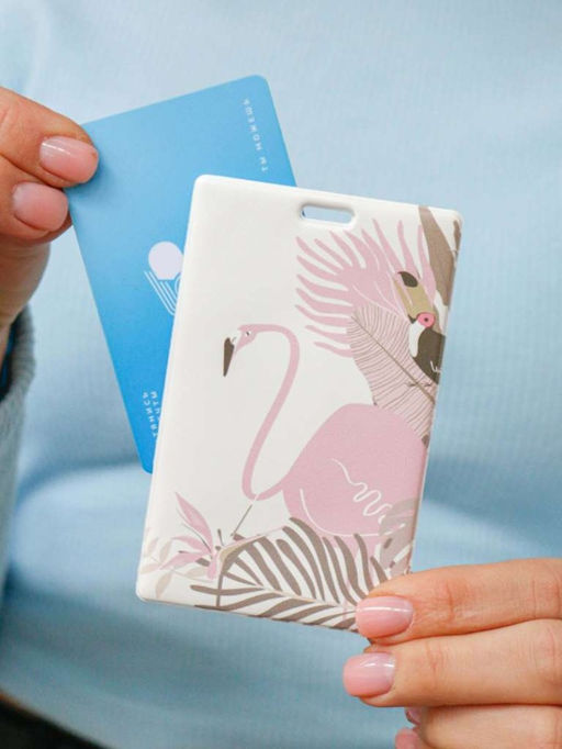 Держатель для карт Tropical flamingo (6,5 х 10,4 см)