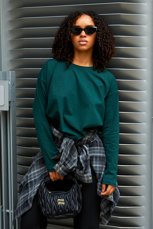 Лонгслив Лонг-оверсайз