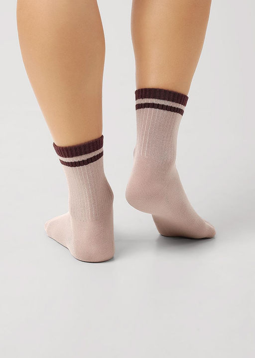 CLES Носки жен.L3005 market line хл+эл бежевый - Clever wear фото 3