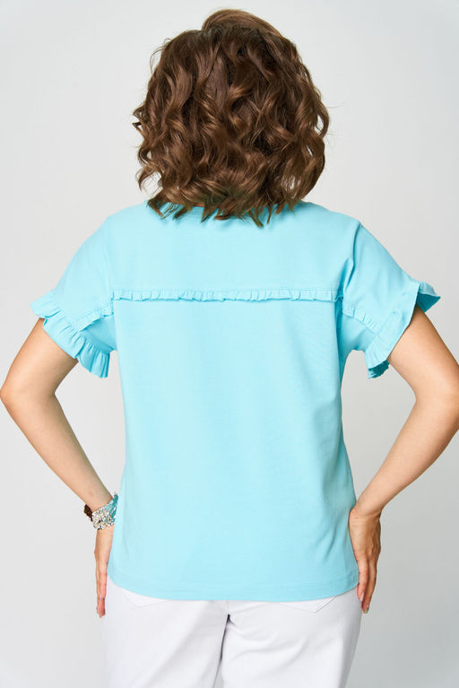 Футболка Rumoda 2264-Р голубой  фото 2