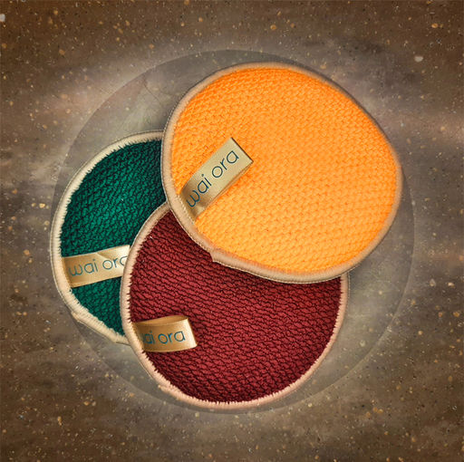 Спонж для мытья посуды Sparkle (Рубиновый) - Wai ora фото 10