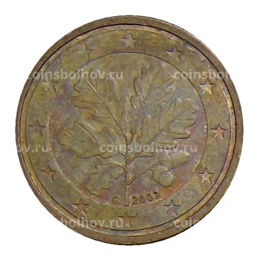 2 евроцента 2002 года G Германия