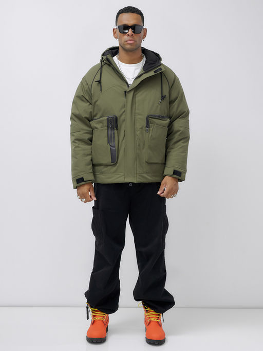 Куртка зимняя до - 20 бежевого цвета цвета хаки - Mtforce фото 8