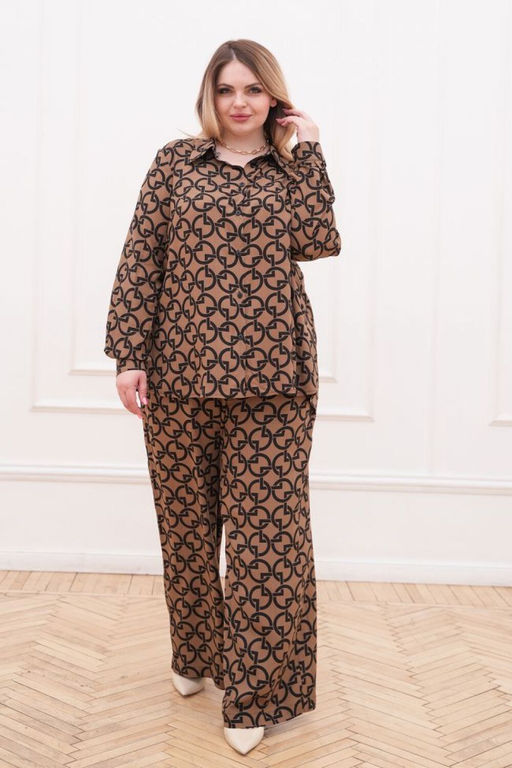 Костюм Luxury Moda 1444 коричневый