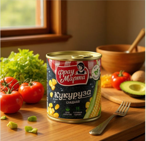 Кукуруза сахарная Фрау Марта 310г