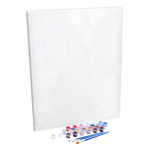 Картина по номерам на холсте с подрамником Кролик на снегу 40 ? 50 см - Школа талантов фото 6