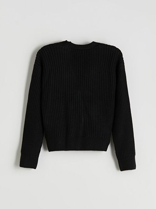 V Yaka K?z ?ocuk Triko H?rka