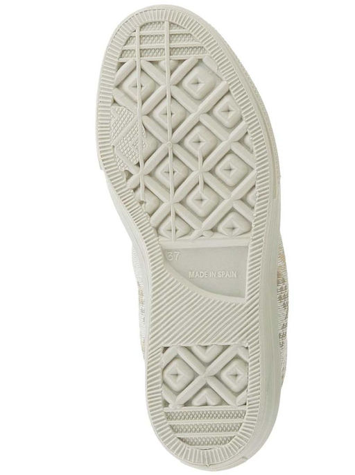 Кеды в клеточку, бежево-серый - Heine фото 6