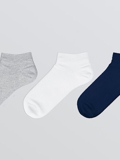 Kad?n D?z Patik ?orap 3l?