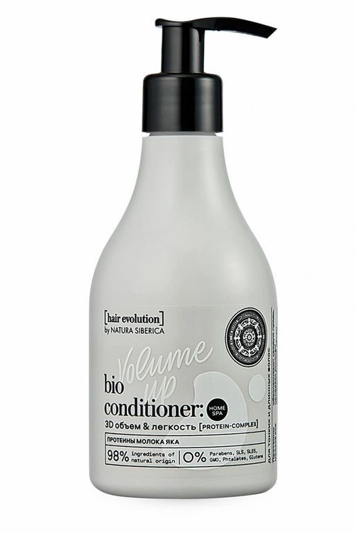 Бальзам для волос  VOLUME UP.3D объем и легкость, 250 мл / Hair Evolution / Natura Siberica  фото 2
