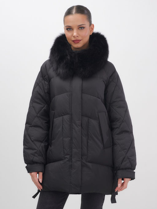 Куртка зимняя женская с мехом и капюшоном  Бренд: Visdeer  фото 2