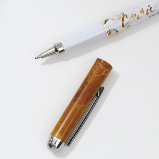 Цена за 10 шт. Ручка шариковая, синяя паста, 1.0 мм, с колпачком, пластик Сияй ярче всех