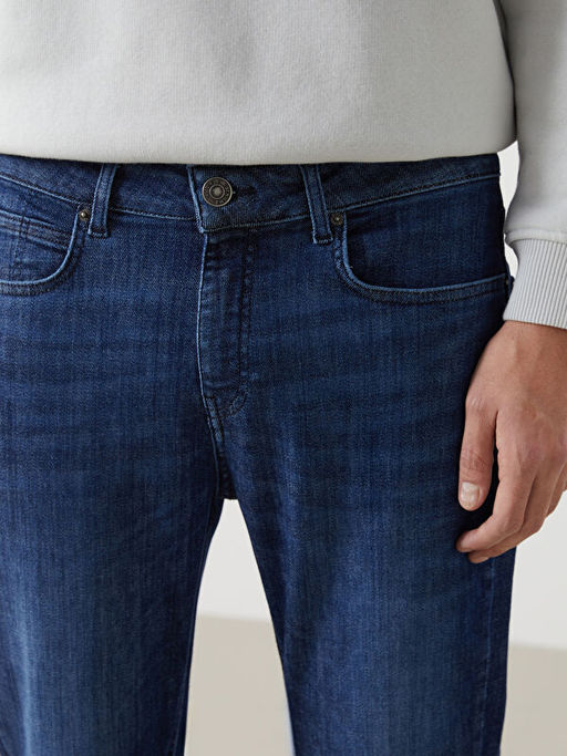 Slim Fit Erkek Jean Pantolon