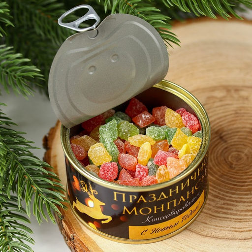 Монпансье, карамель леденцовая в консервной банке, 140 г - Simaland фото 2