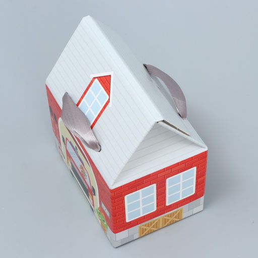 Коробка складная Пожарная станция , 15 х 18 х 10 см - Дарите счастье фото 4