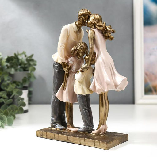 Фигурка полистоун «Большая, дружная семья», 25×8×19.5 см