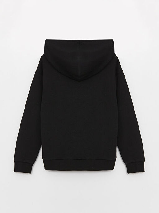 Mickey Mouse Bask?l? Uzun Kollu Erkek ?ocuk Hoodie - Waikiki фото 2