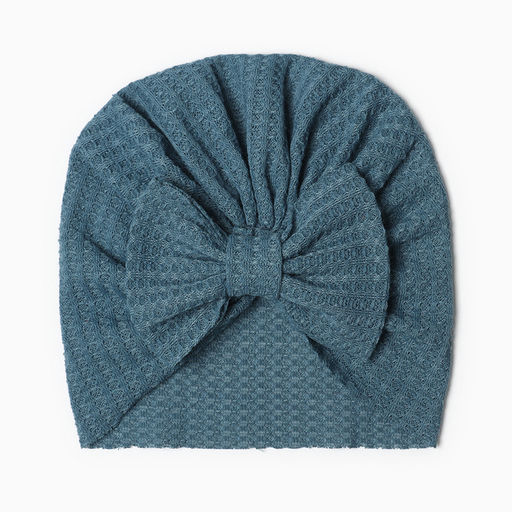 Шапка для девочки «Крошка Я. Бантик», размер 46-48 см, синяя