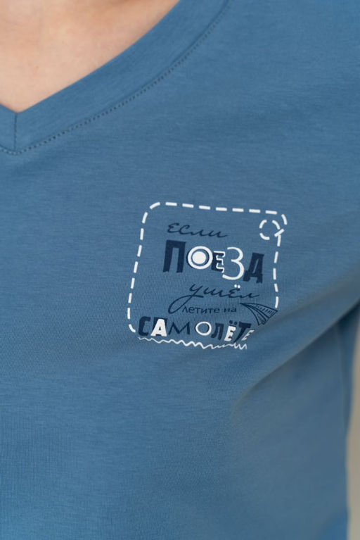 ФУТБОЛКА ЖЕНСКАЯ арт. 4114W-20066.1F-732.1188 - Almando melado фото 4