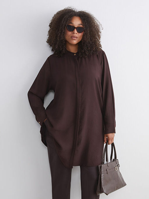 Hakim Yaka Kad?n G?mlek Tunik