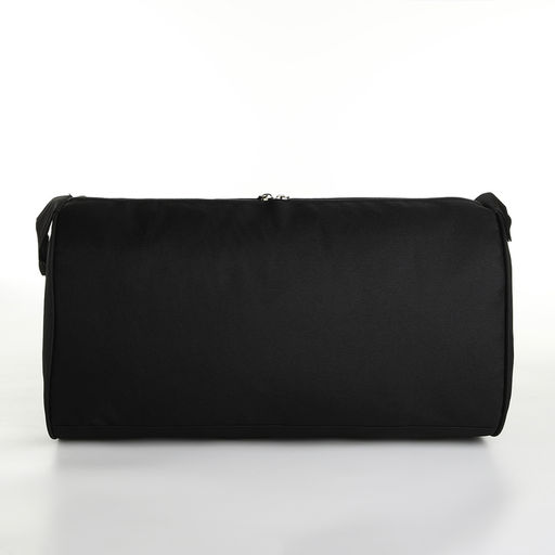 Сумка спортивная на молнии, длинный ремень, цвет чёрный/серый - Simaland фото 3