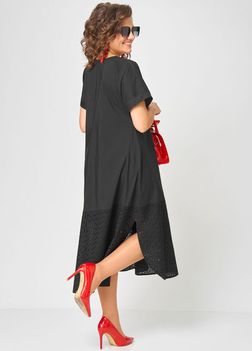 Платье EVA GRANT 7293 черный