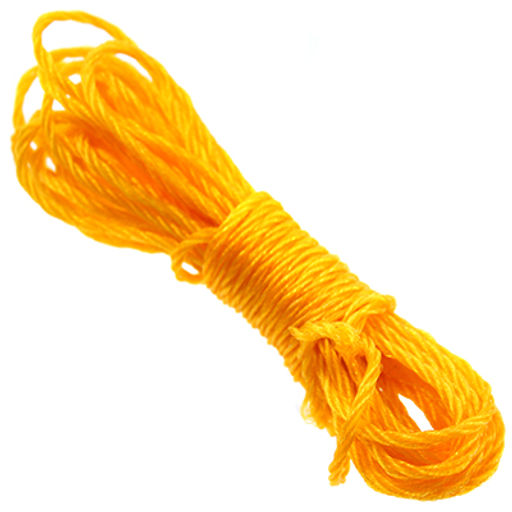 Шнур полипропилен плетенный 10м д3мм, цвета микс (Китай)