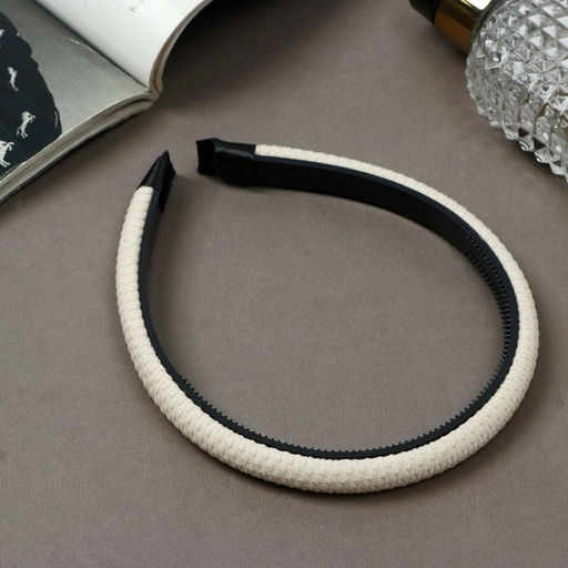 Цена за 2 шт. Ободок для волос «Молли», текстура, 1.2 см, МИКС