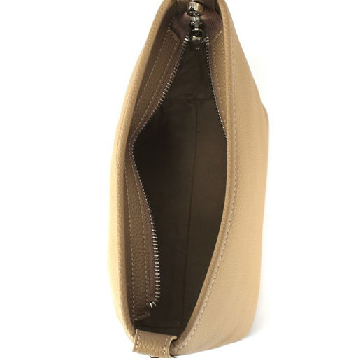 Сумка женская натуральная кожа GU 2066-6749, 1отд, плечевой ремень, бежевый SALE 259914 - Adelia фото 7