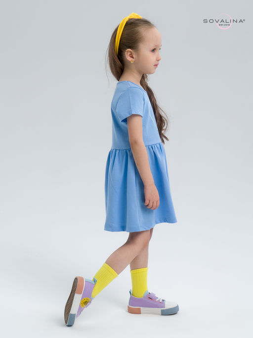 Платье Лето голубой сердце LE - Sovalina фото 14