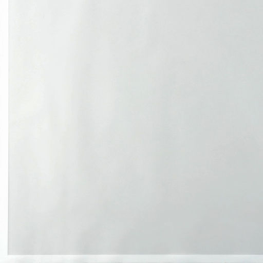 Плёнка для цветов матовая упаковочная «Кайма» белая 0.5×9 м