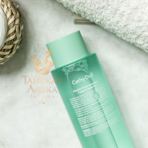 Тонер д/лица Освежающий и Увлажняющий Алоэ CATHY DOLL, 300 мл  фото 6