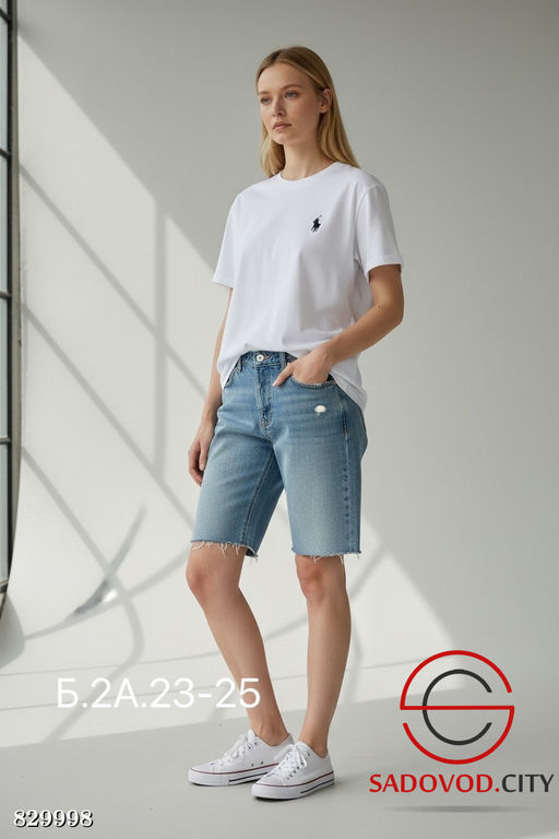 Футболка женская из хлопка