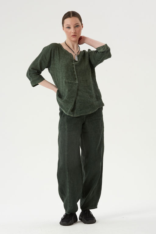 Блуза ЛЕН ПК - Жан и параскева фото 2