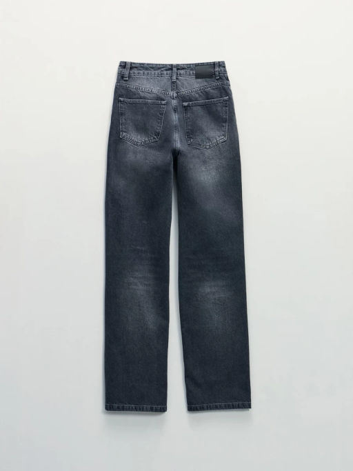 Джинсы straight с высокой посадкой / Zarina  фото 2