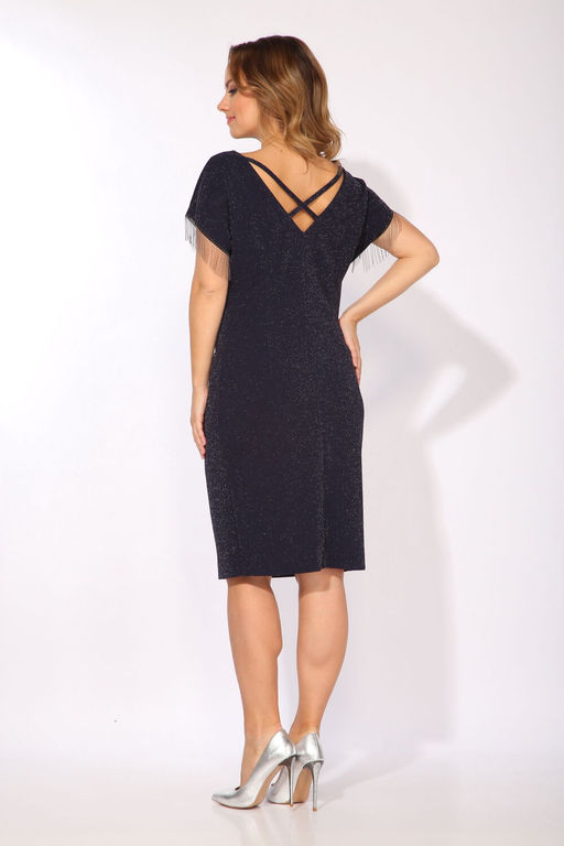 Платье ТАиЕР 971-1 темно-синий  фото 6