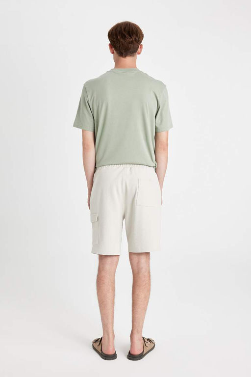 Шорты прямого кроя стандартного кроя - Defacto фото 7