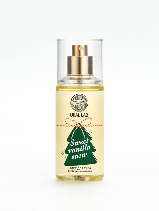 Мист для тела парфюмированный, с ароматом бурбонская ваниль, 88 мл, URAL LAB