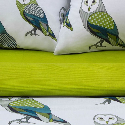 Постельное белье Этель 1.5 сп Совушки 143*215 см,150*214 см, 70*70 - 2 шт,поплин 125 г/м2  фото 2