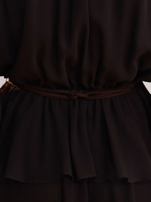 Платье мини с поясом / Zarina  фото 7