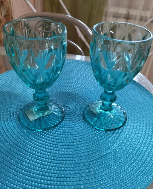 Салфетка для сервировки (мат на стол) 38см, круглая, бирюзовая, Y6-2542 (326270) /DANIKS/