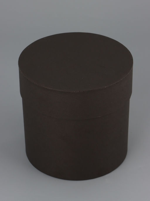 Набор круглых подарочных коробок 4 в 1 «Краски», черный, 20×20 - 13×13 см