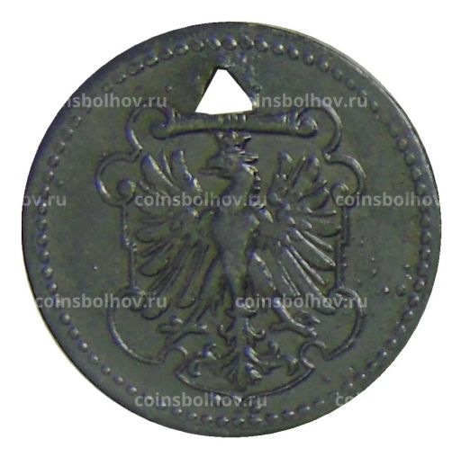 Монета 10 пфеннигов 1917 года Германия Нотгельд Франкфурт на Майне