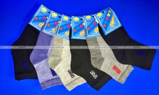 Цена за 12 пар. BFL носки внутри махра Новогодние детские арт. НС23 24-27 (13-14 см)  фото 14