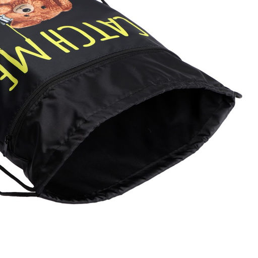 Мешок для обуви «Медведь» (с карманом) 42×34 см