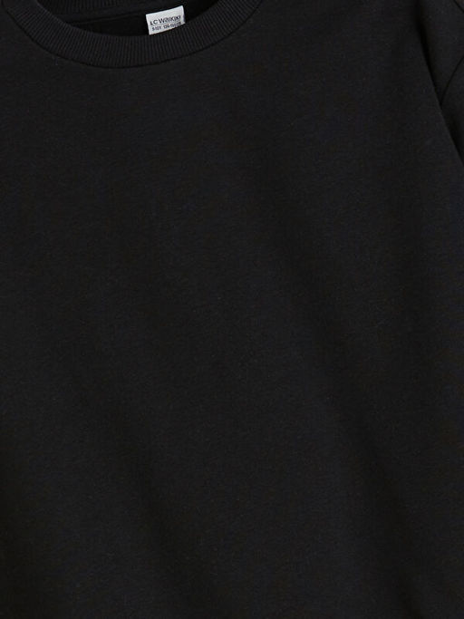 Bisiklet Yaka K?z ?ocuk Sweatshirt