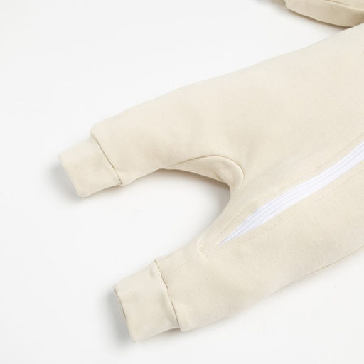 Комбинезон на молнии Крошка, Я BASIC LINE, рост 74-80 см, молочный - Крошка я фото 5