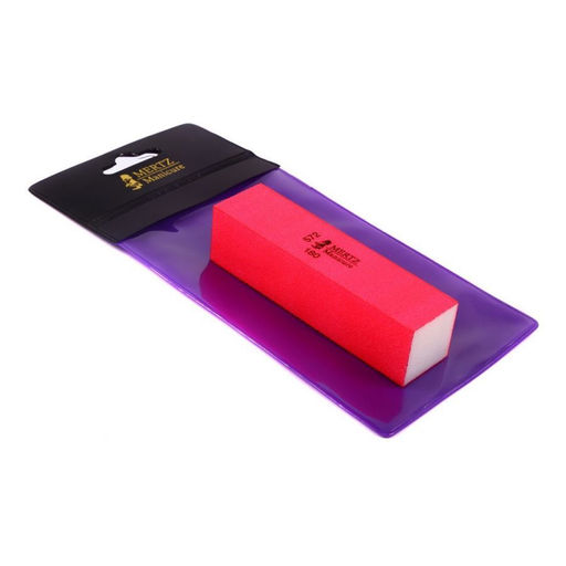 Mertz Бафик полировочный 572, розовый, 180 грит  фото 2